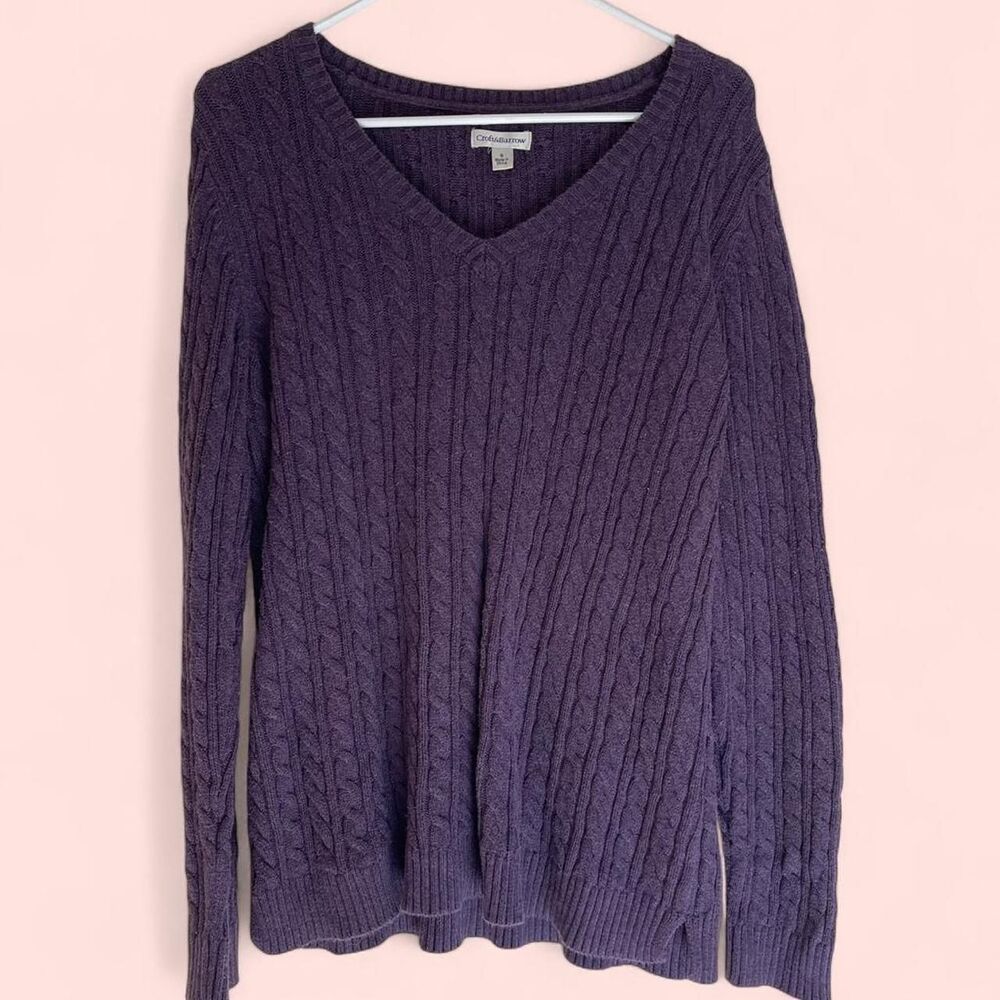 Croft-barrow Men's Purple Jumper
